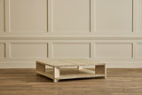 Square Shelf Coffee Table, 48"