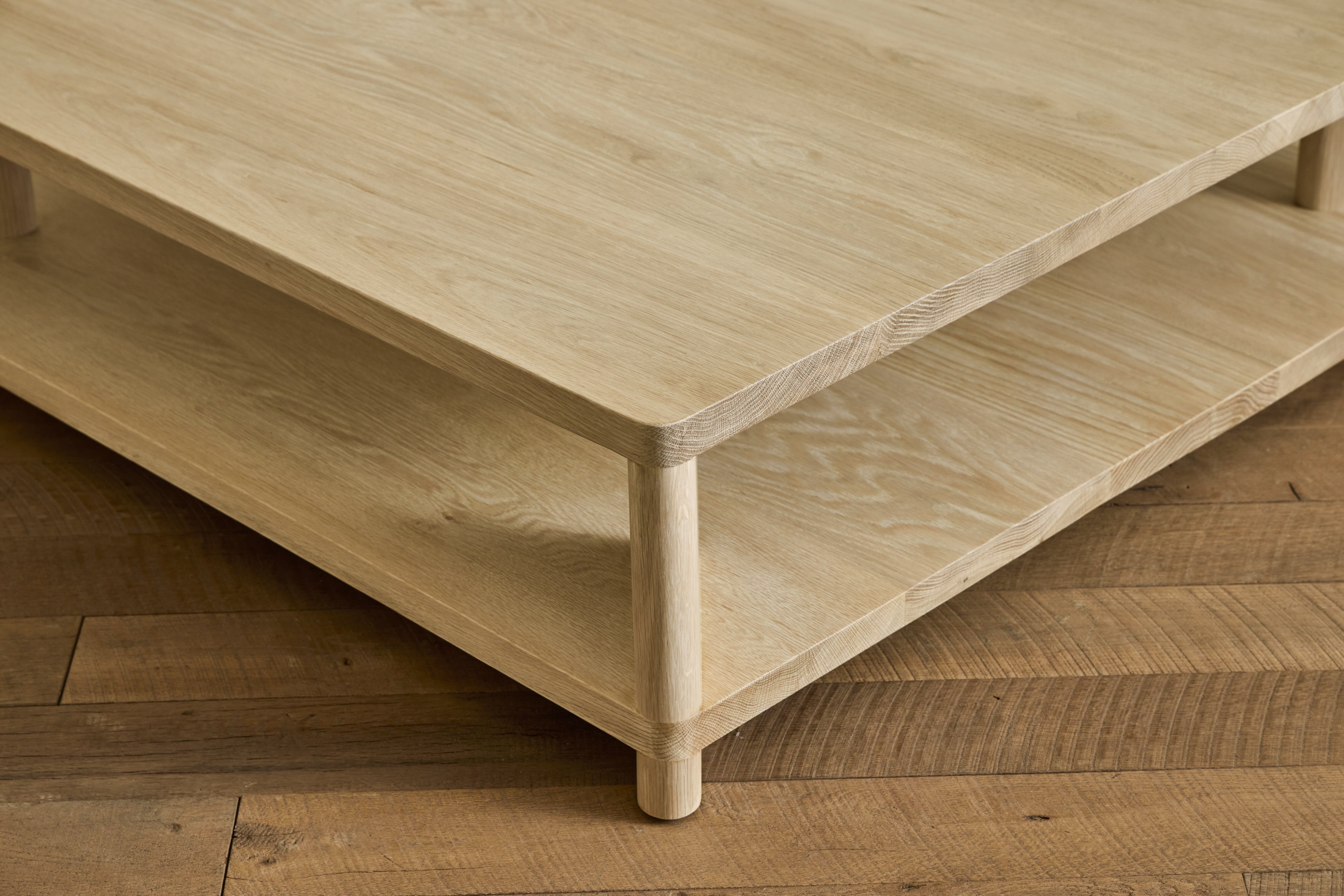 Square Shelf Coffee Table, 48"