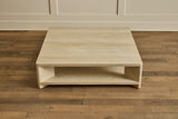 Square Shelf Coffee Table, 48"
