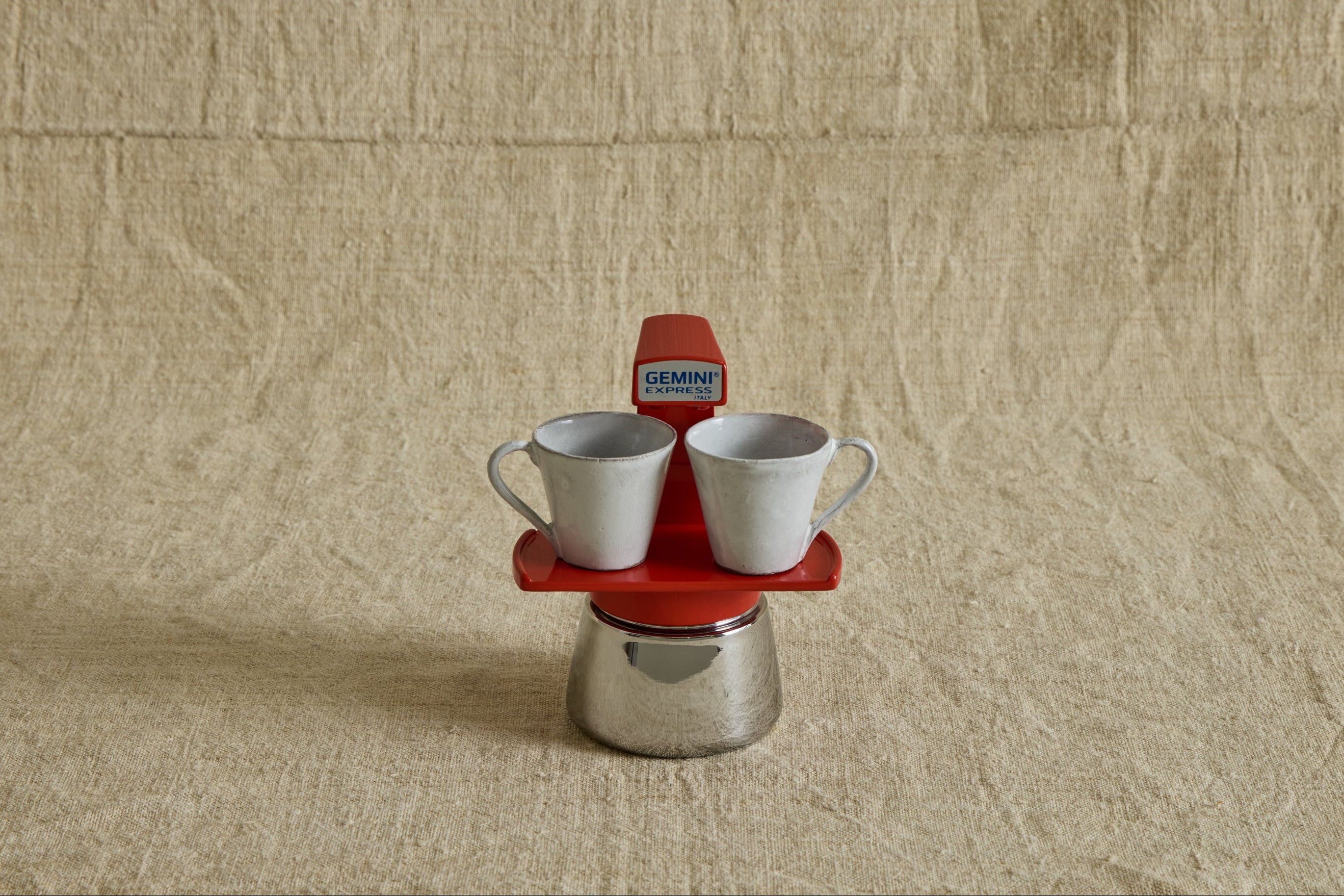 Induction Espresso Maker In Red