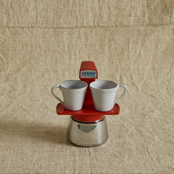 Induction Espresso Maker In Red – Nickey Kehoe