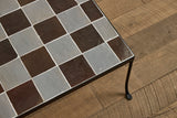 Burnt Sugar & Grey Tile Coffee Table