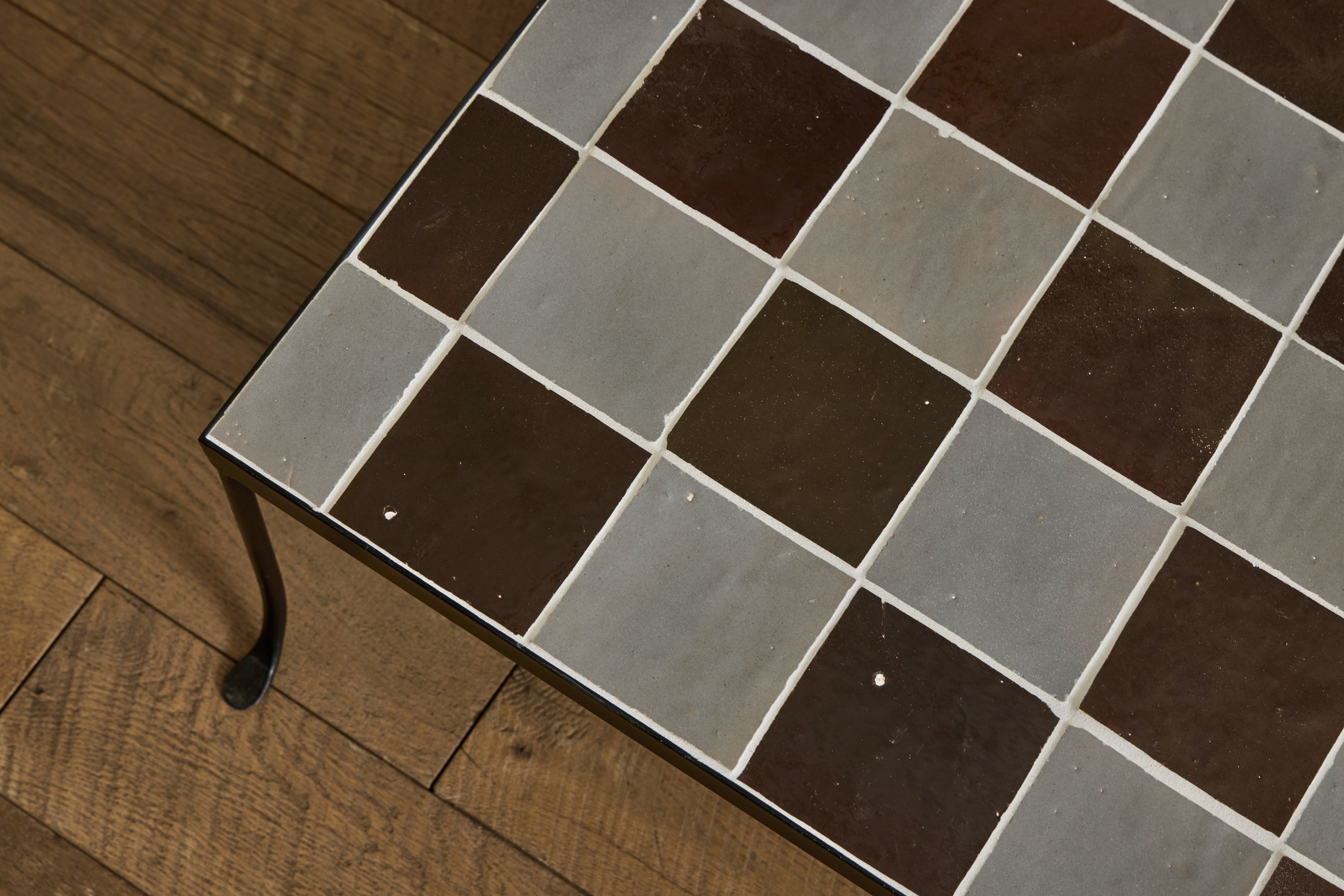 Burnt Sugar & Grey Tile Coffee Table