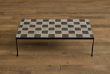 Burnt Sugar & Grey Tile Coffee Table