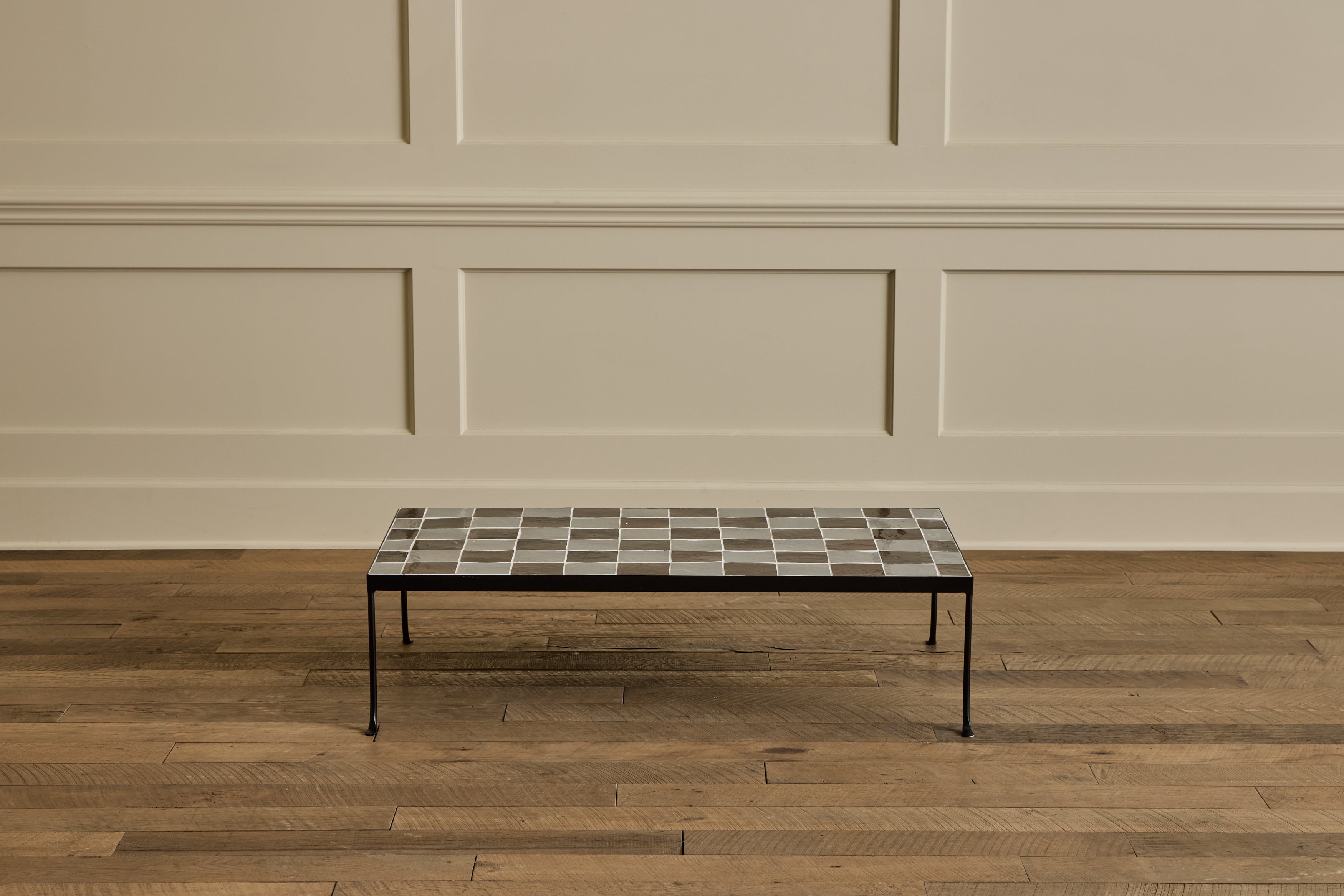 Burnt Sugar & Grey Tile Coffee Table