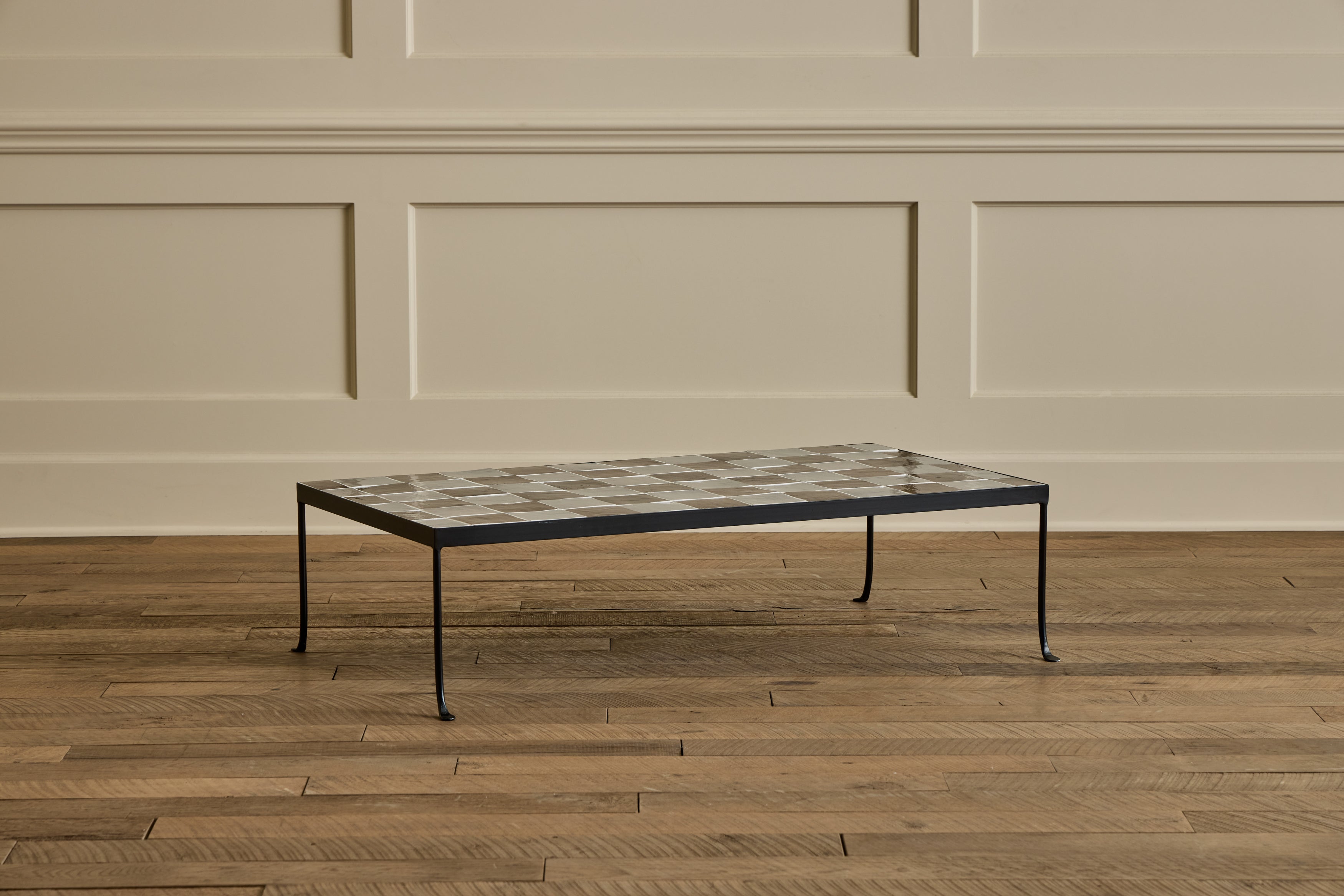 Burnt Sugar & Grey Tile Coffee Table