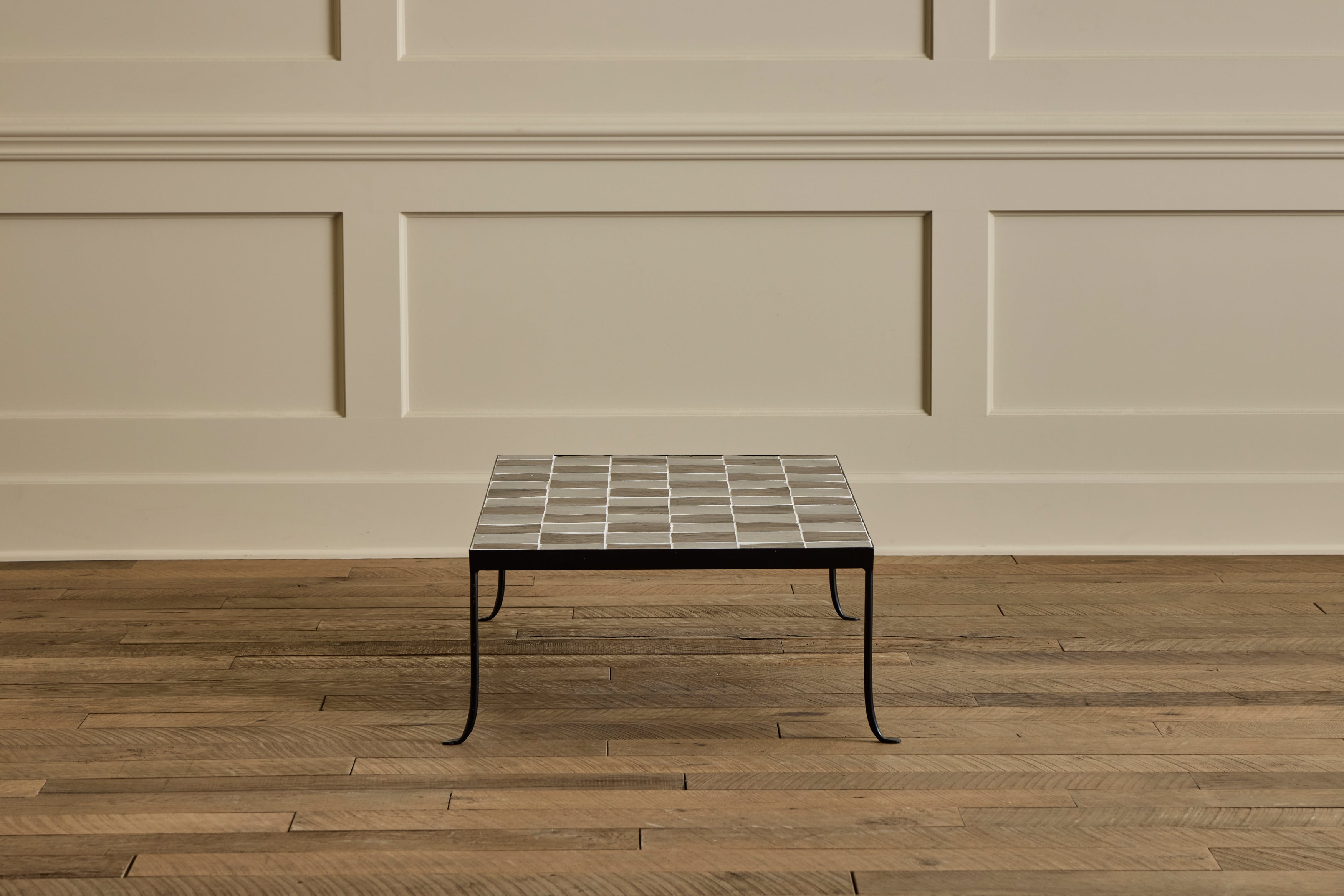 Burnt Sugar & Grey Tile Coffee Table