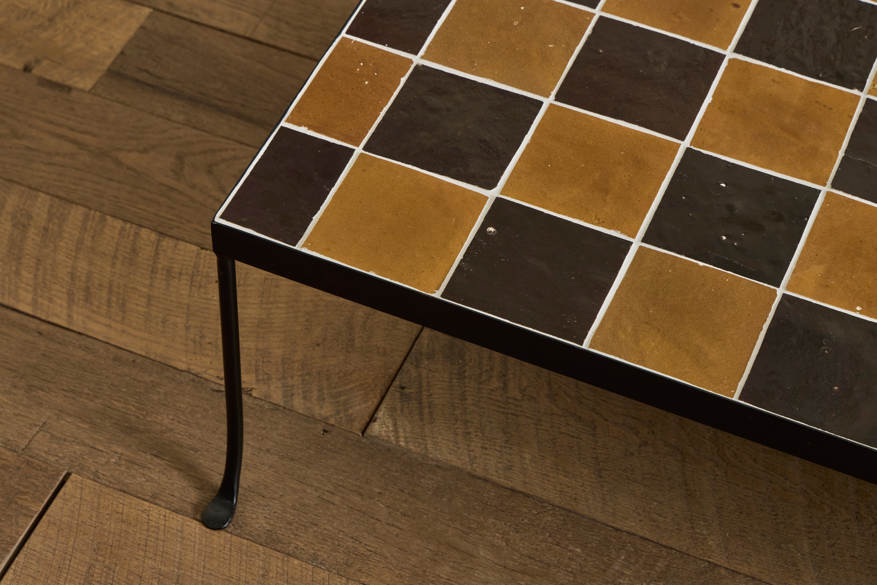 Burnt Sugar & Amber Tile Coffee Table