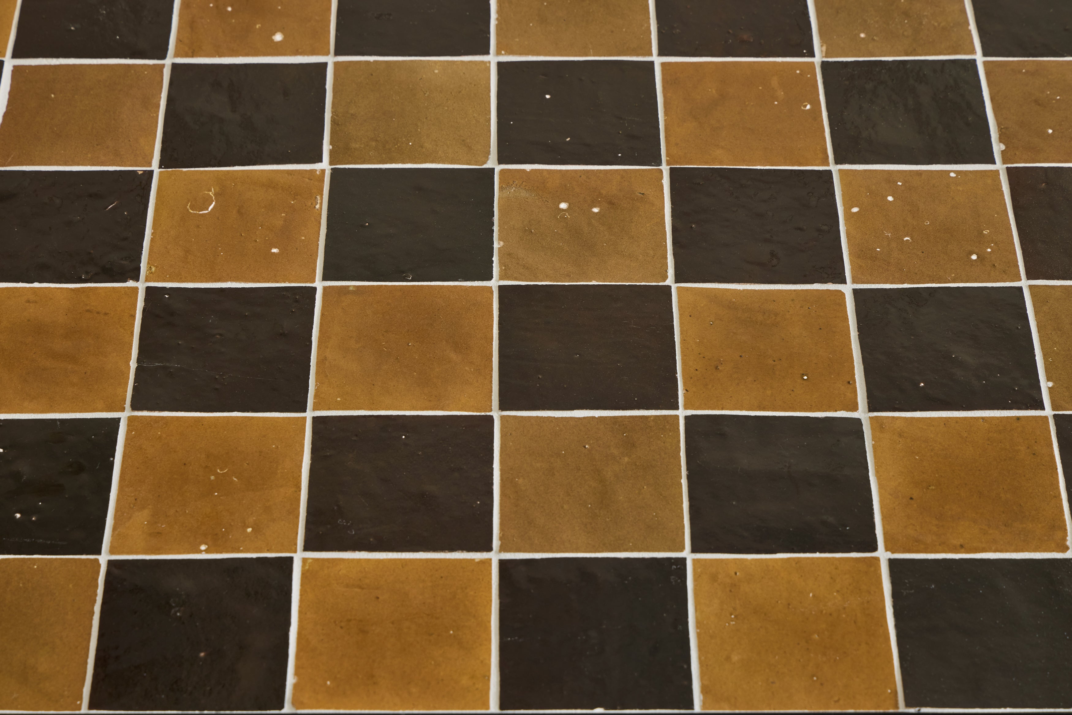 Burnt Sugar & Amber Tile Coffee Table