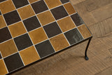 Burnt Sugar & Amber Tile Coffee Table