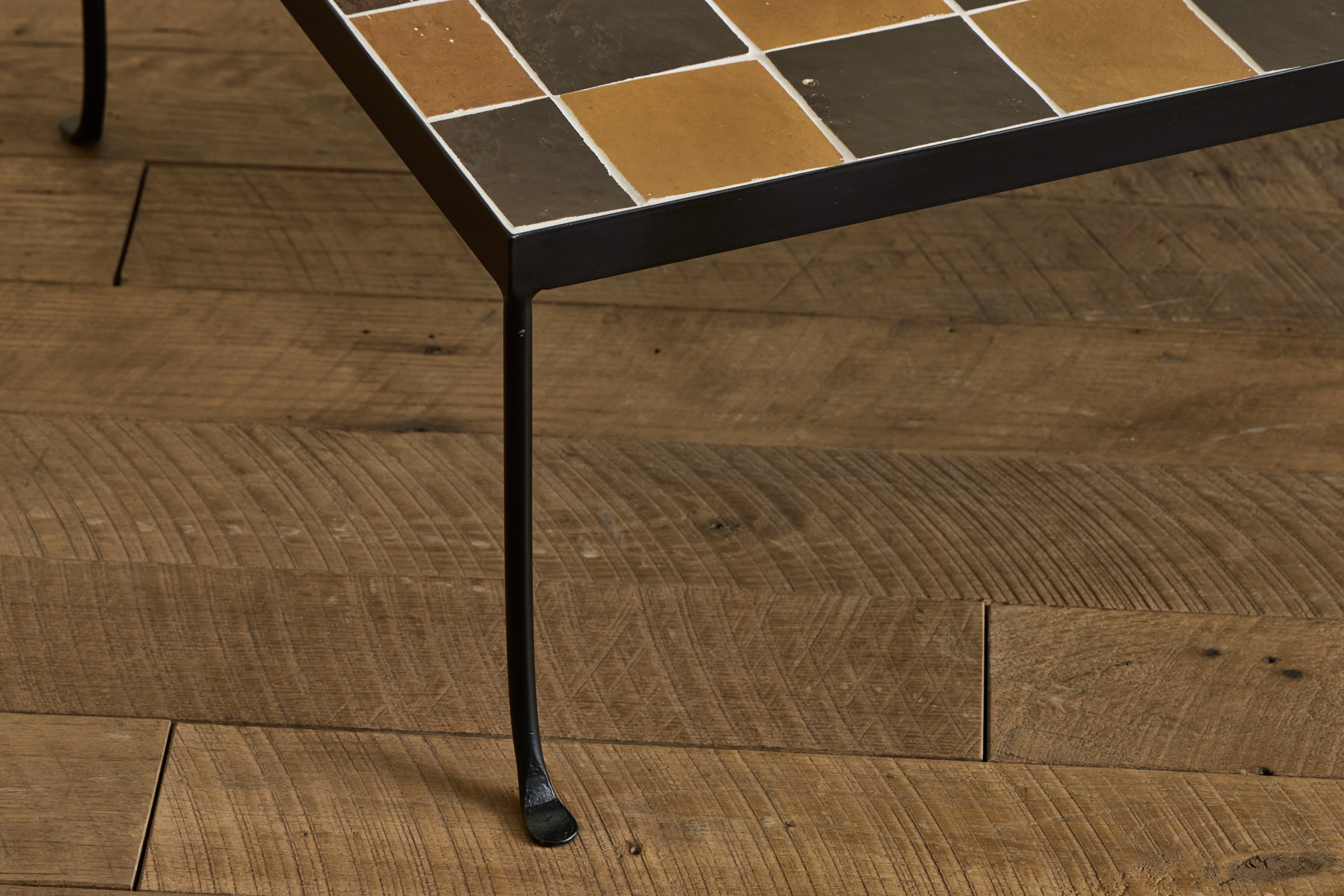 Burnt Sugar & Amber Tile Coffee Table