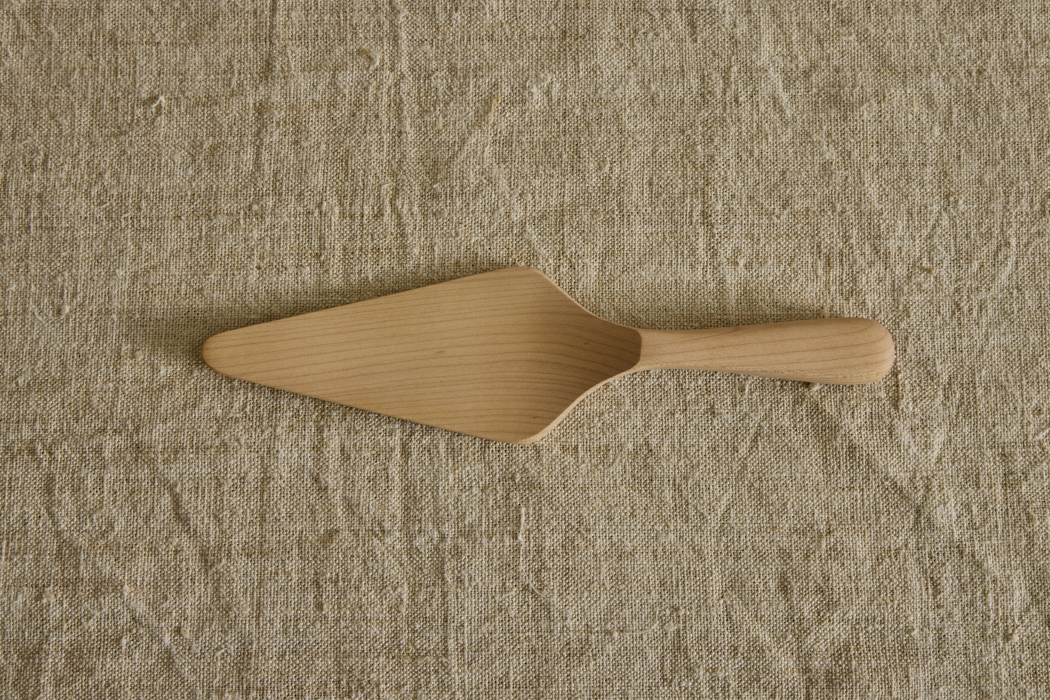 Maple Wood Cake Server, 10"