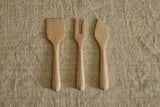 Maple Wood Cheese Set