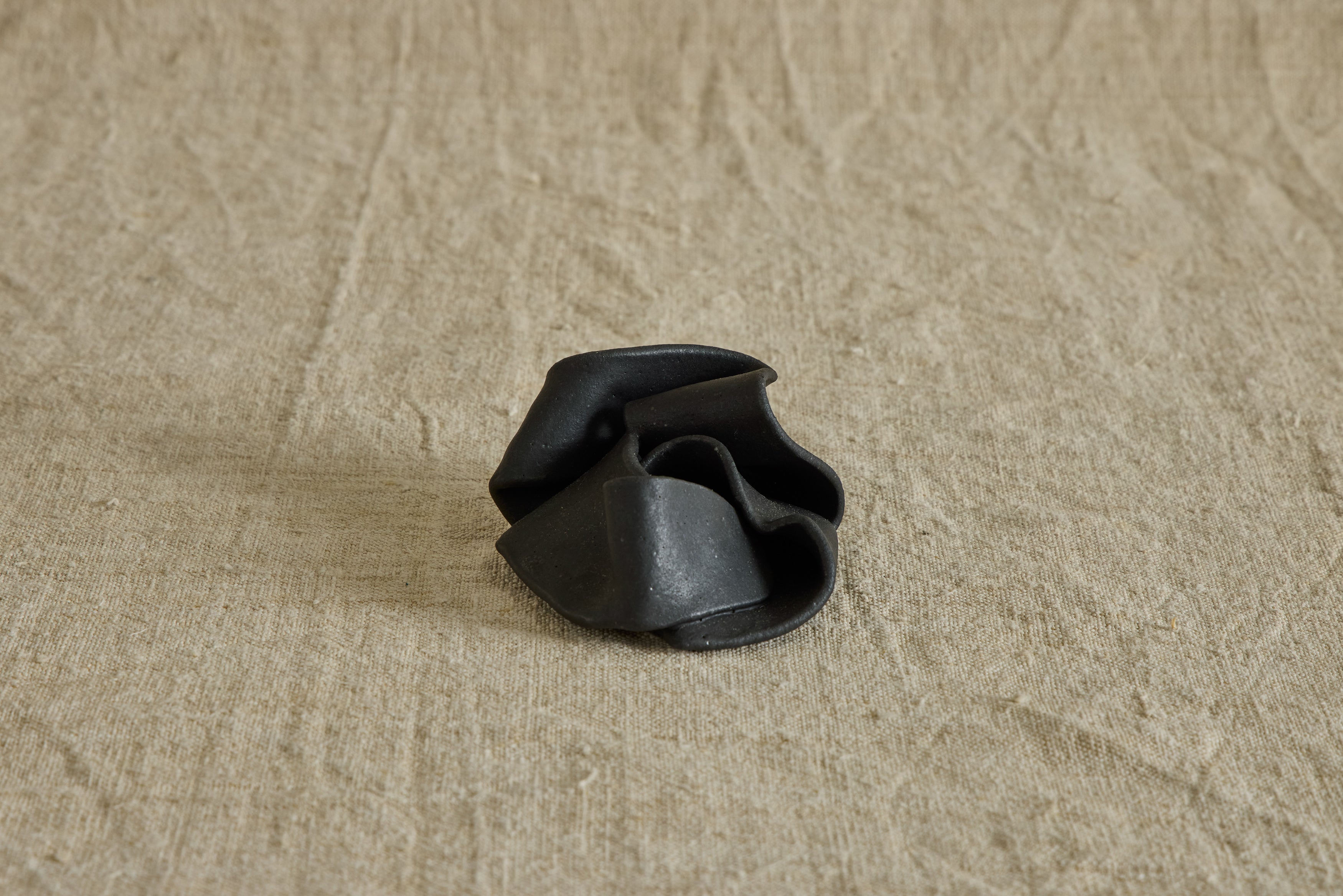 Knot Ceramic Candlestick Holder