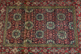 Persian Floral Throw Rug 3'4 X 4'7
