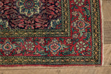 Persian Floral Throw Rug 3'4 X 4'7