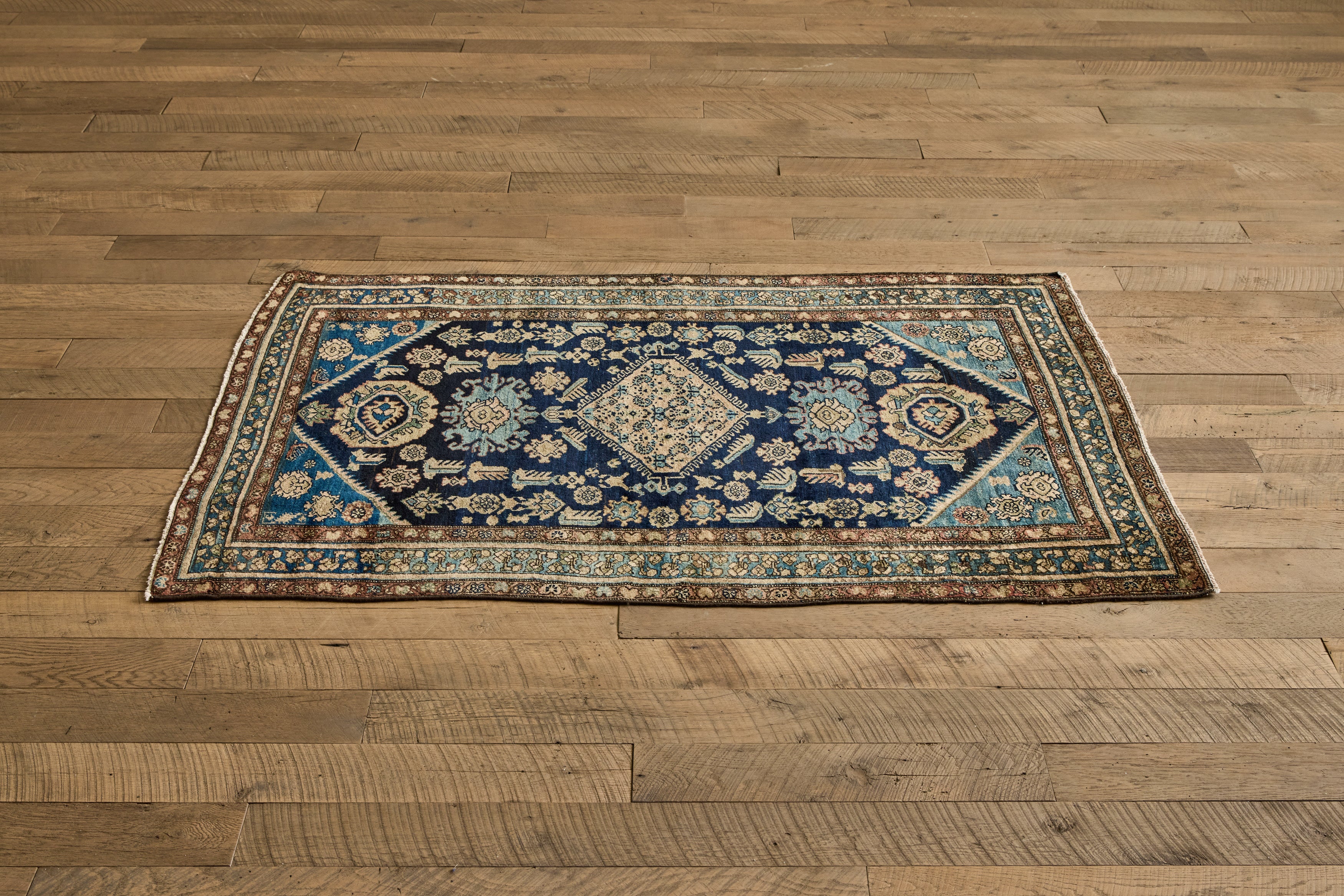 Blue Malayer Rug 4' X 6'