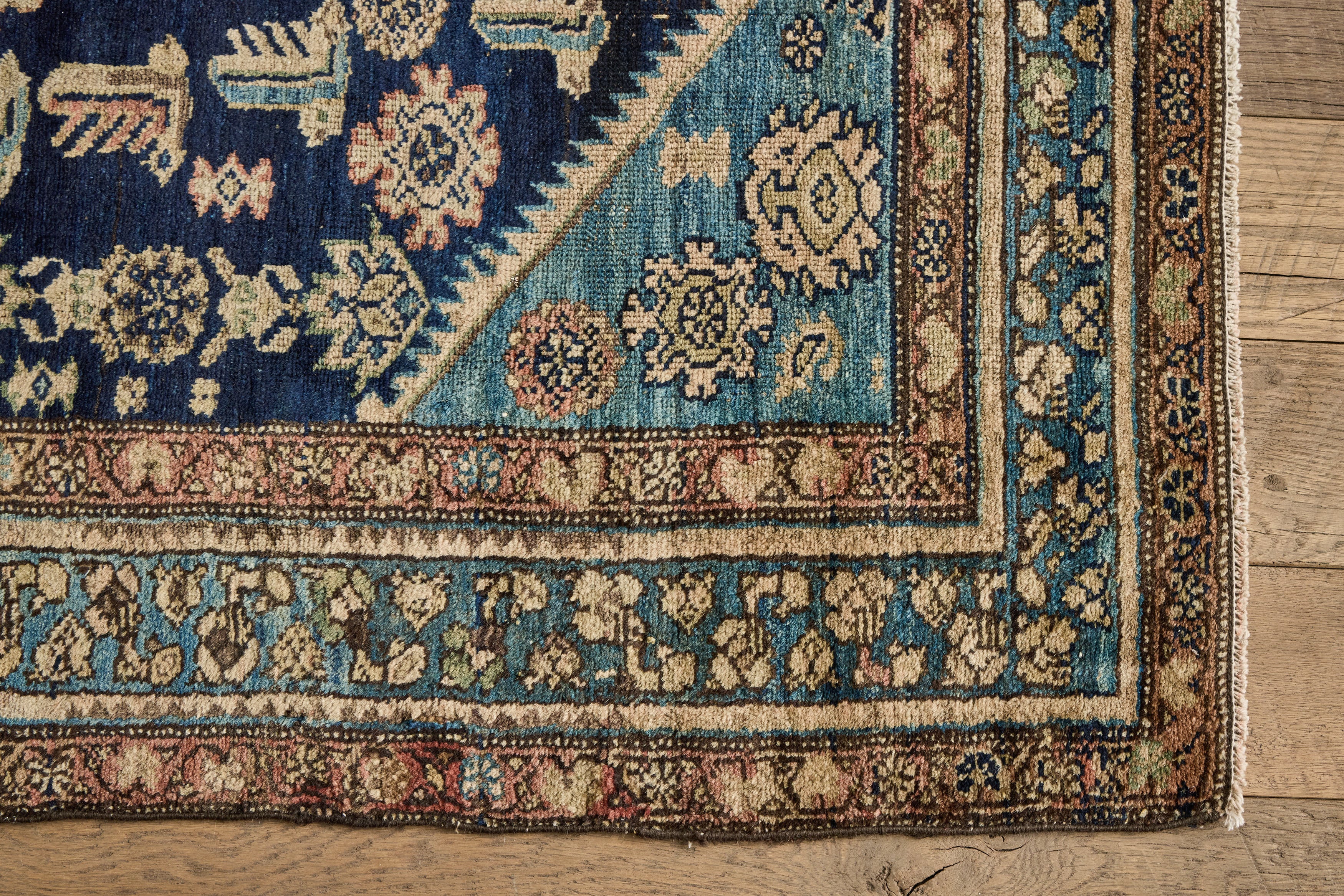 Blue Malayer Rug 4' X 6'