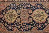Persian Midnight & Blush Rug 4'2 X 6'9