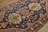 Persian Midnight & Blush Rug 4'2 X 6'9