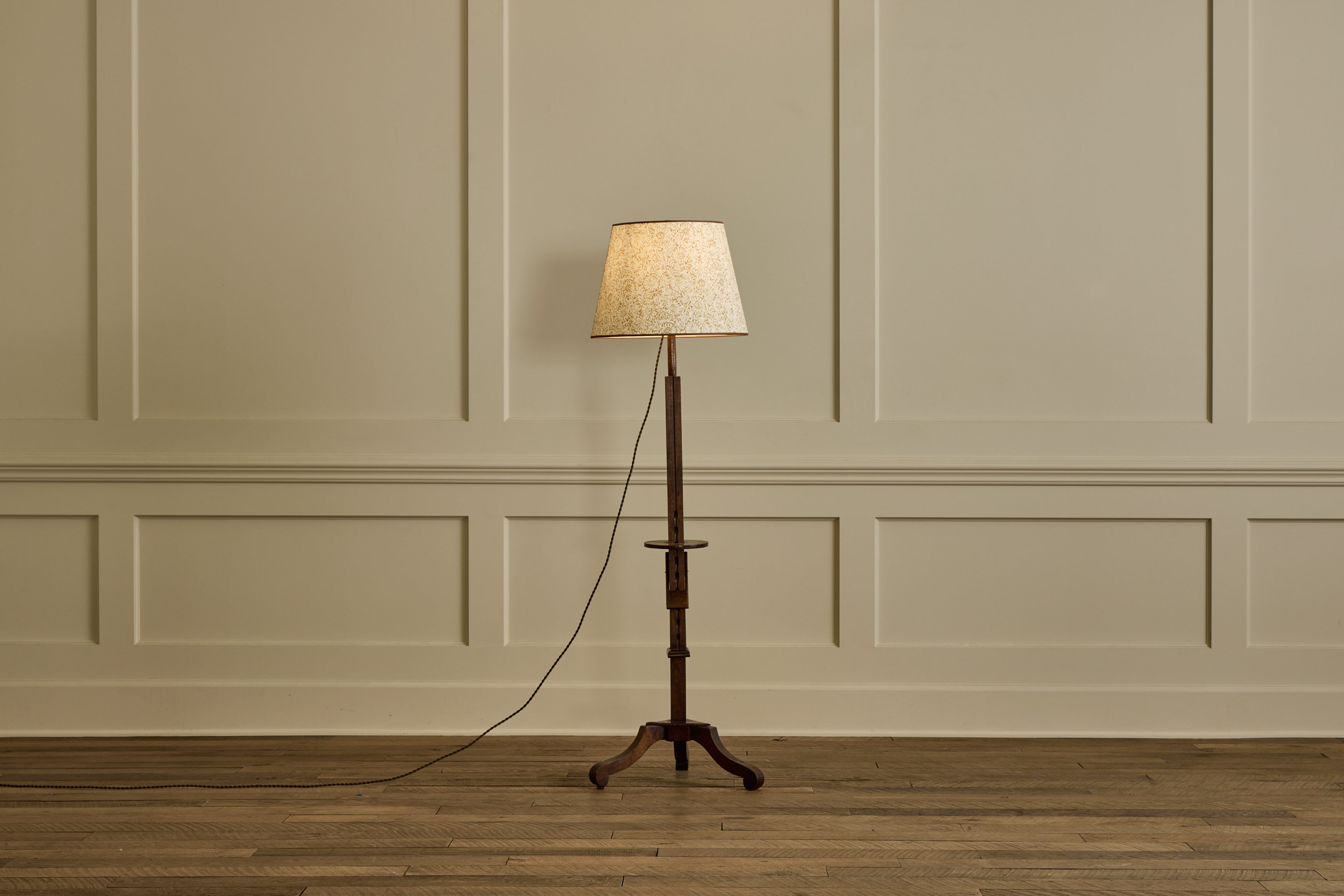 Adjustable Wood Floor Lamp No. 1