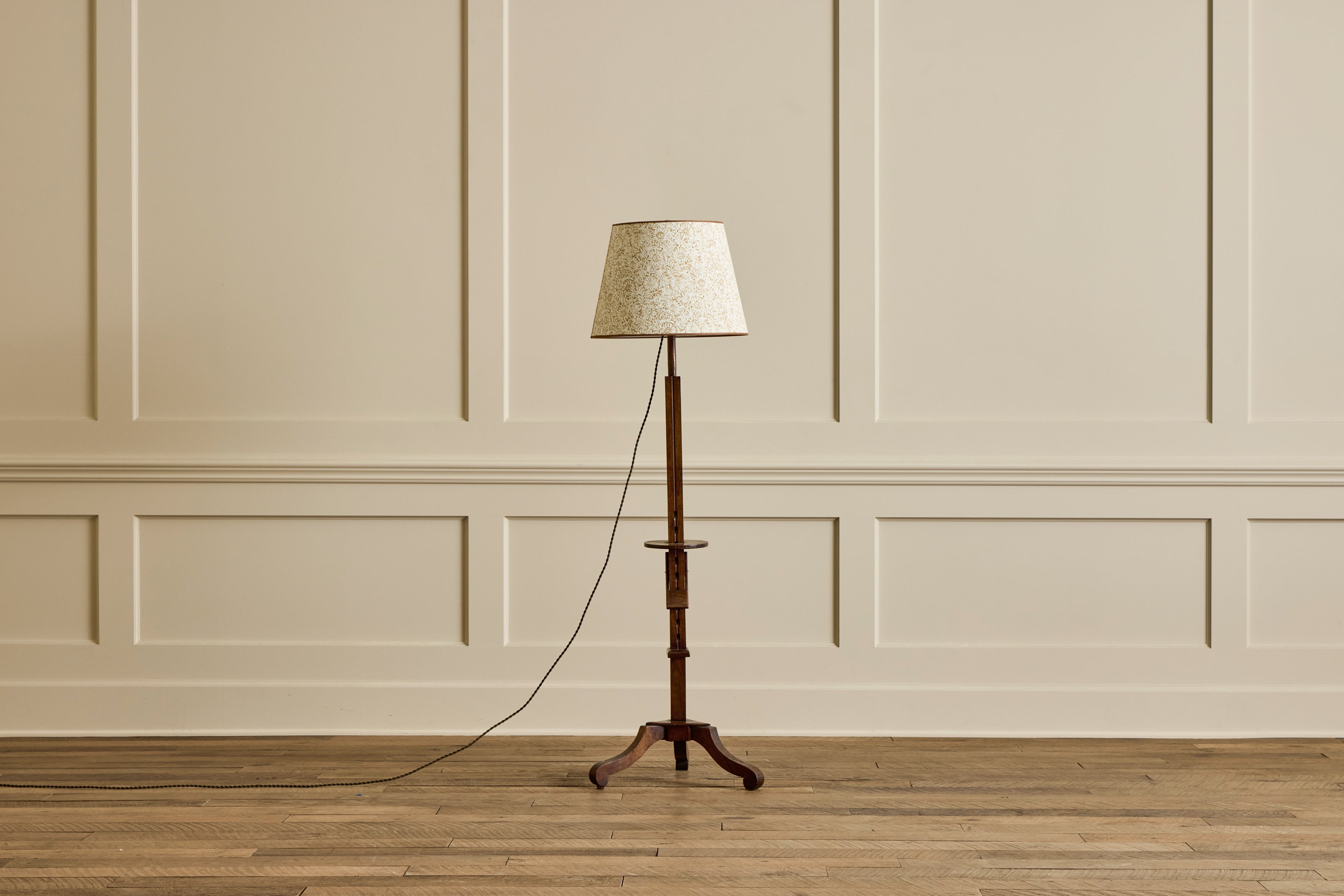 Adjustable Wood Floor Lamp No. 1
