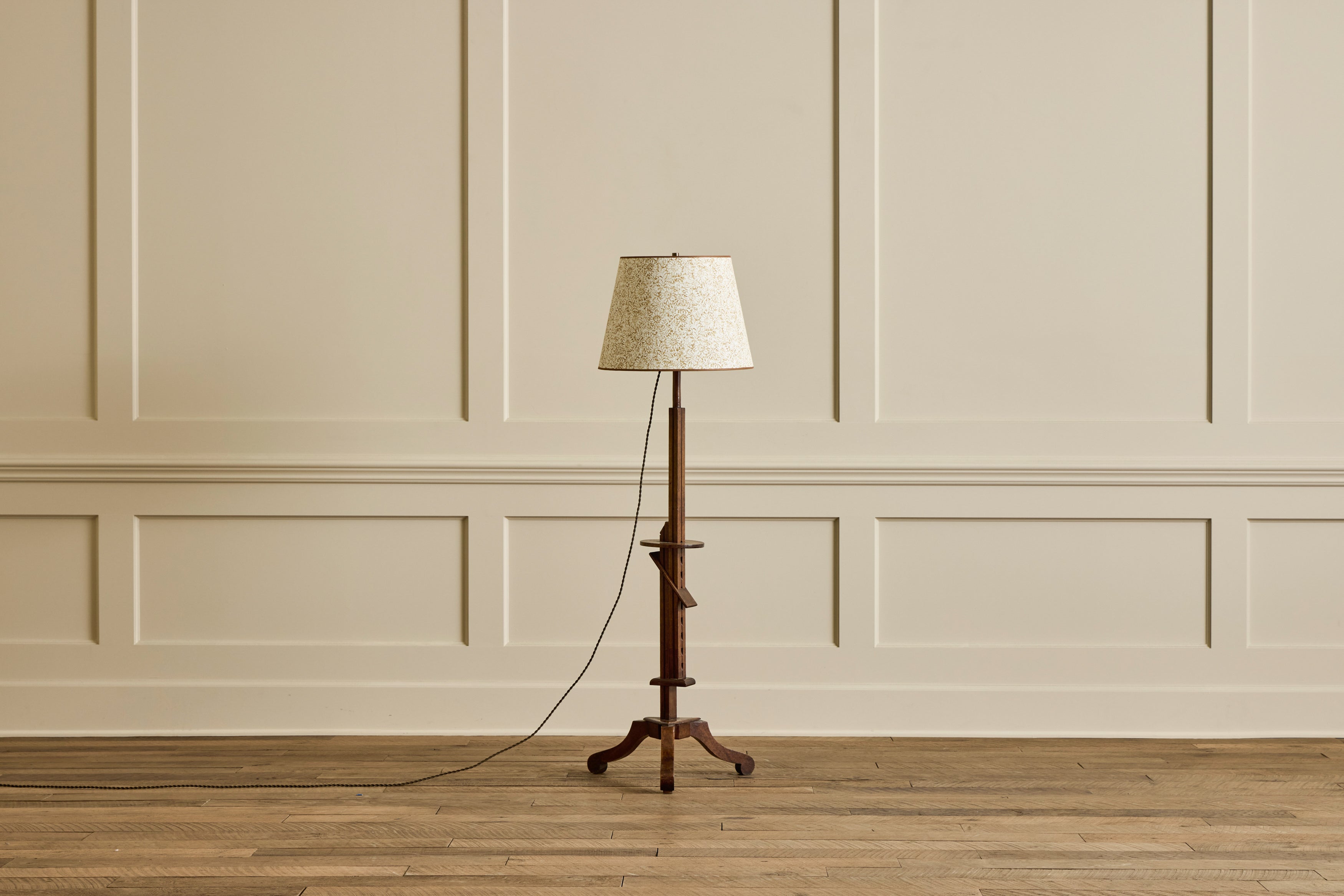 Adjustable Wood Floor Lamp No. 1