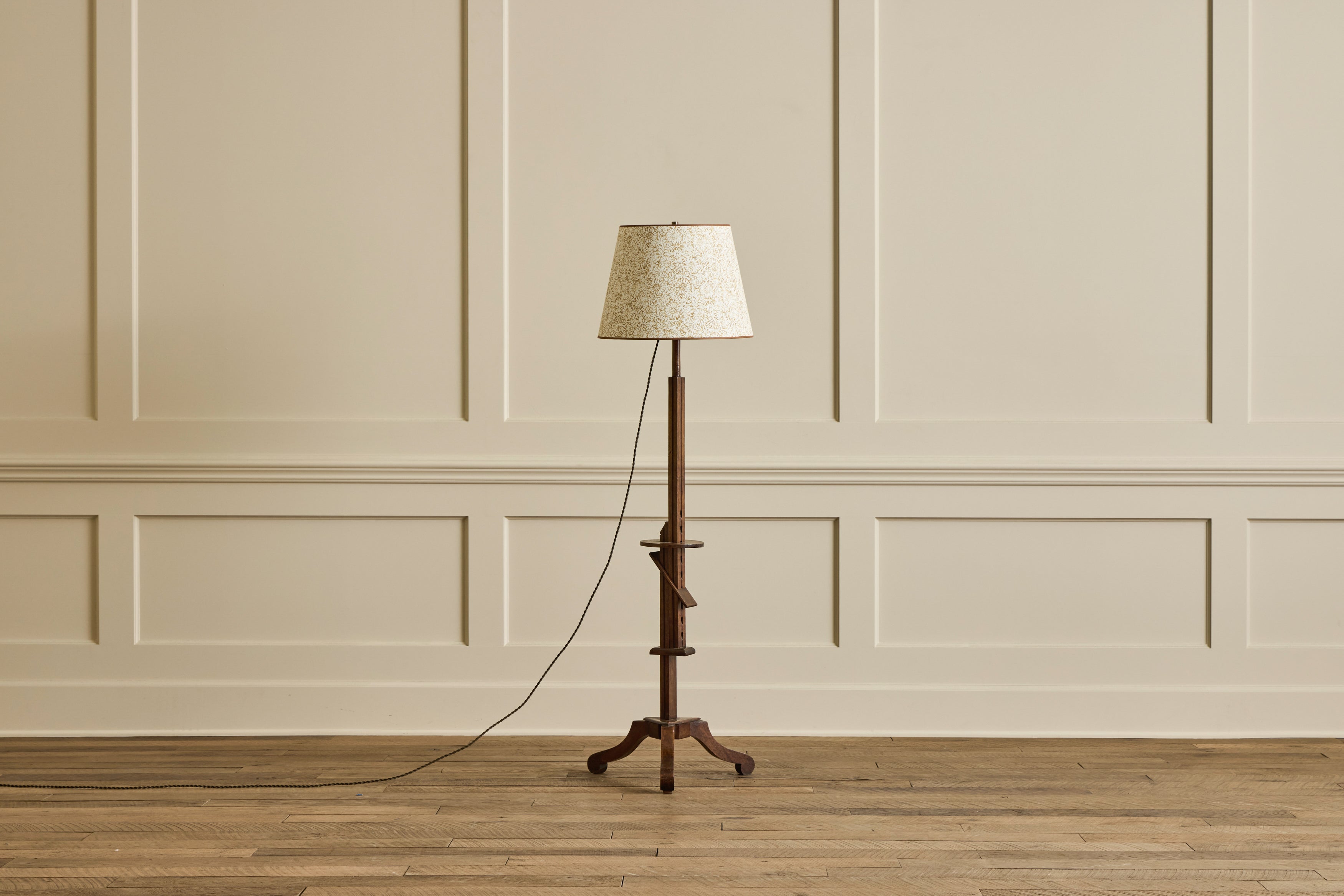Adjustable Wood Floor Lamp No. 1