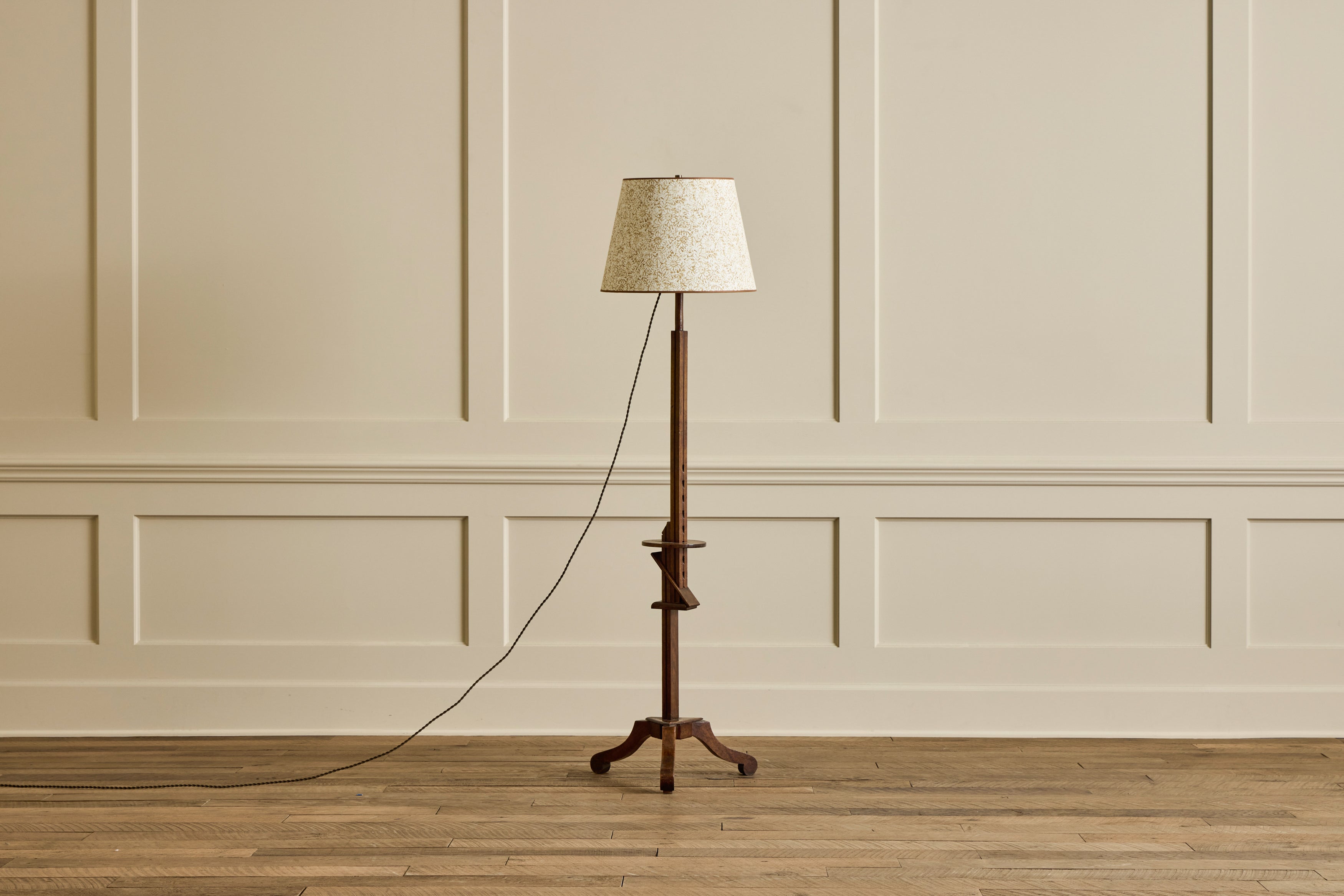 Adjustable Wood Floor Lamp No. 1