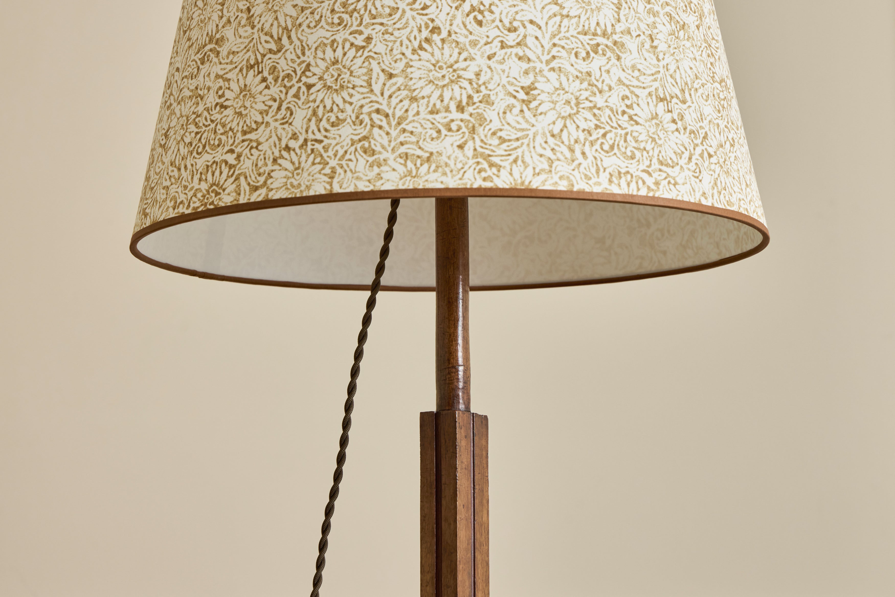 Adjustable Wood Floor Lamp No. 1