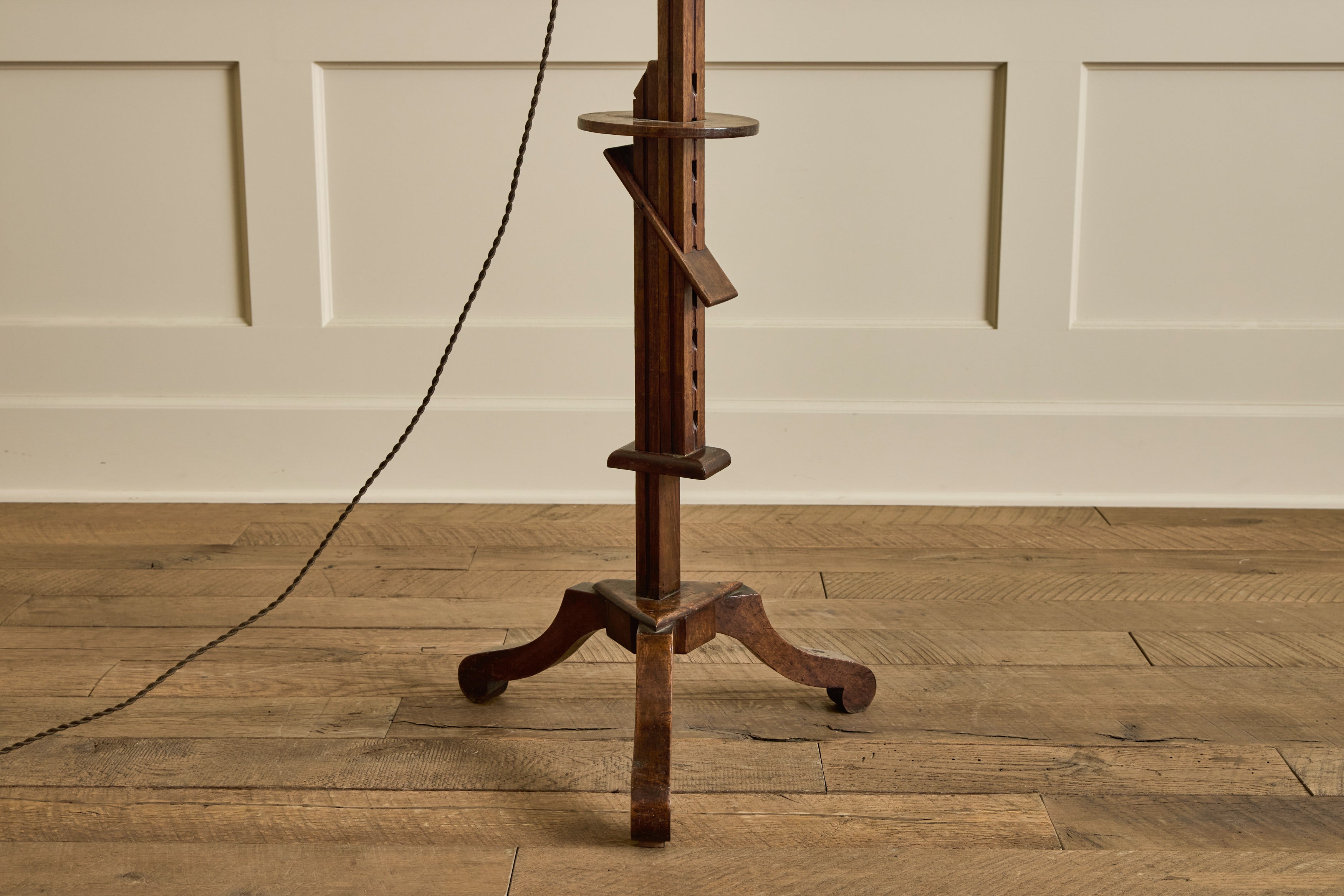 Adjustable Wood Floor Lamp No. 1