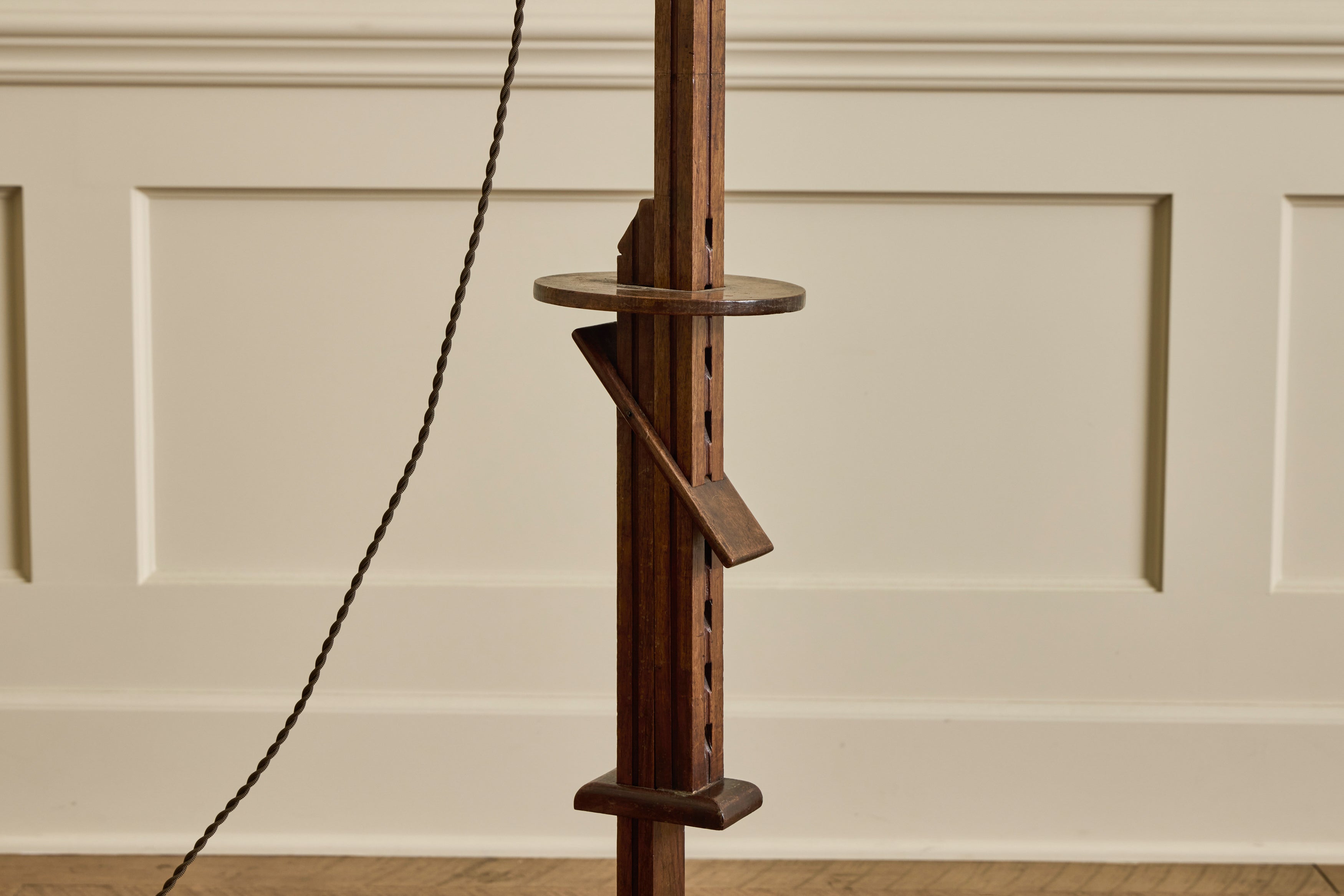 Adjustable Wood Floor Lamp No. 1