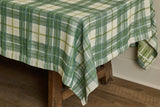 Tartan Tablecloth in Forest