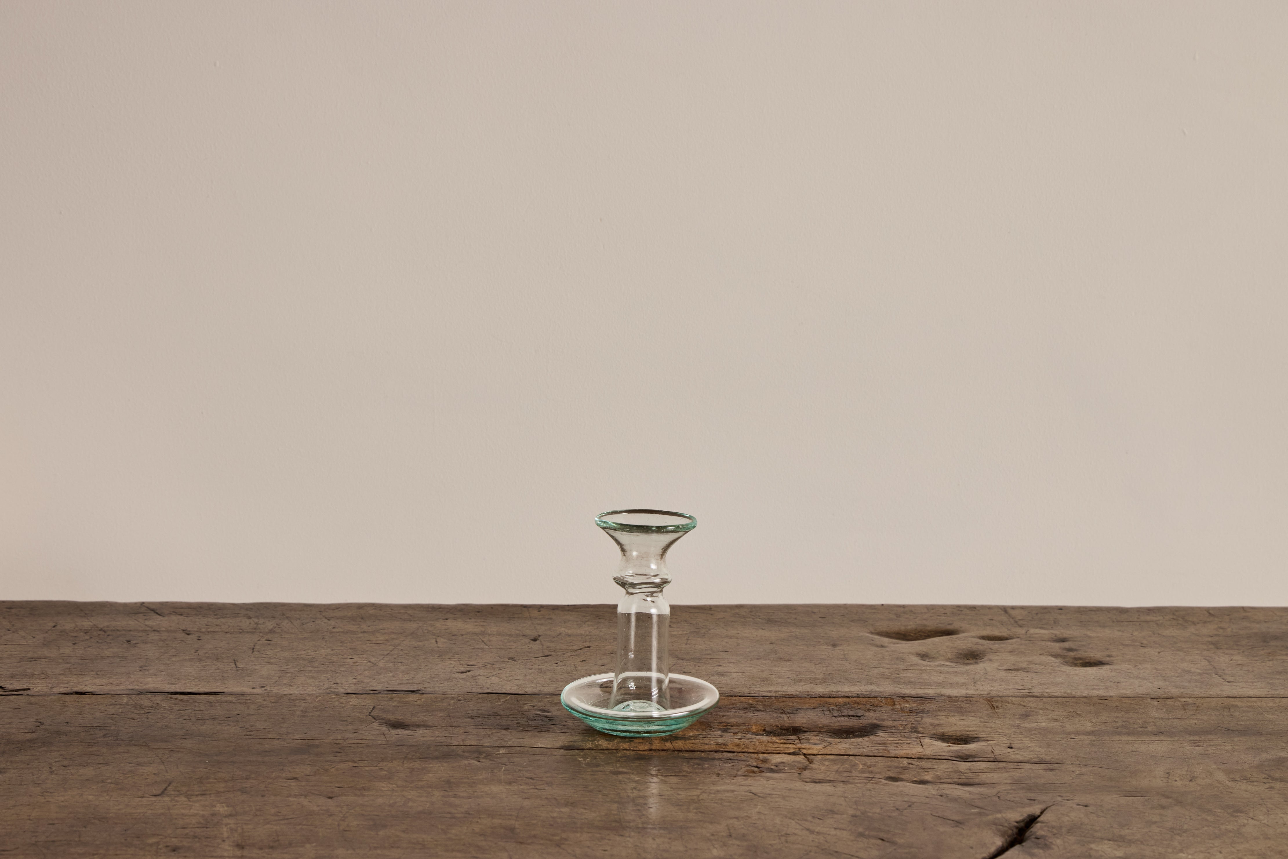Glass Candle Holder