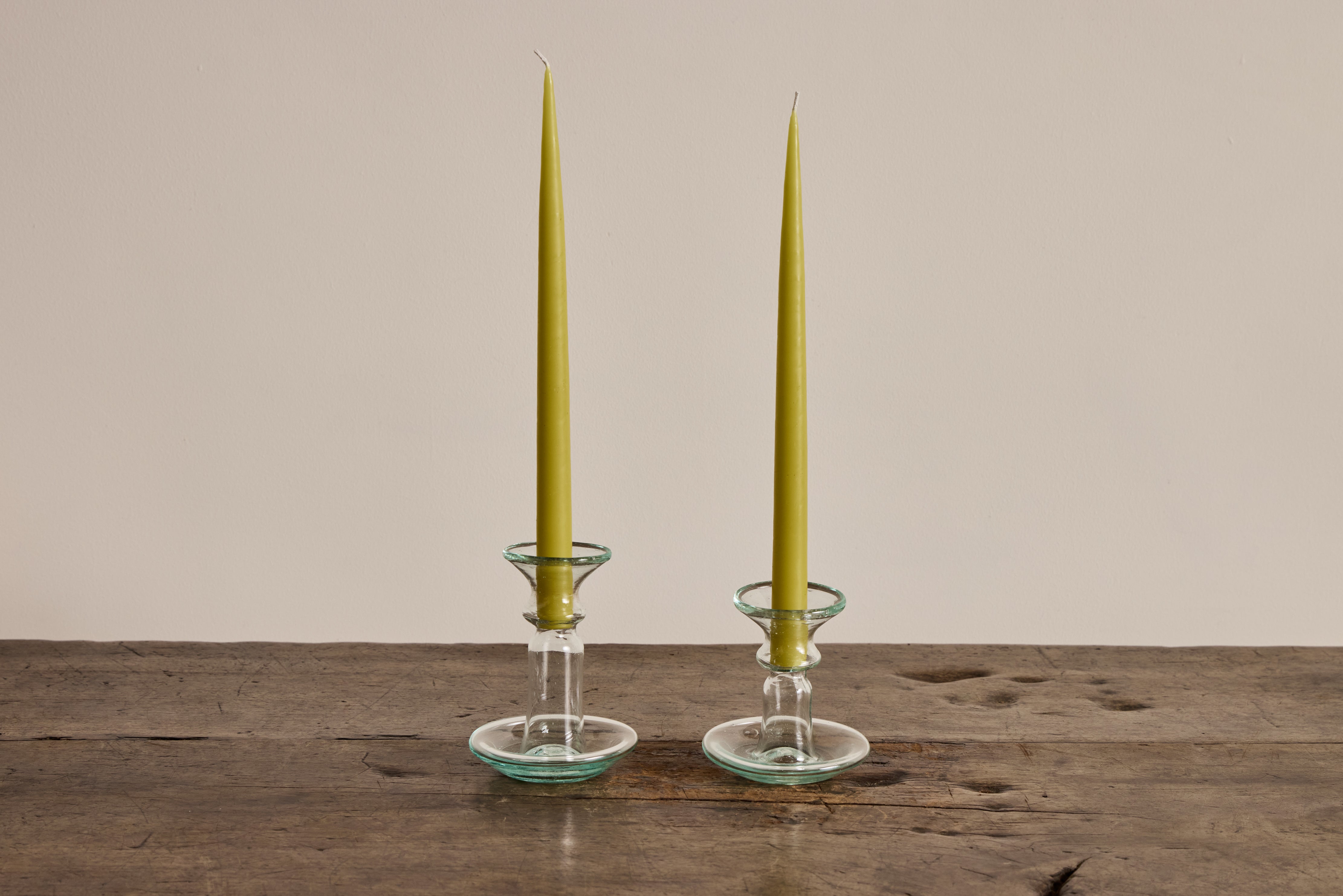 Glass Candle Holder