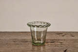 Glass Pie Crust Vase