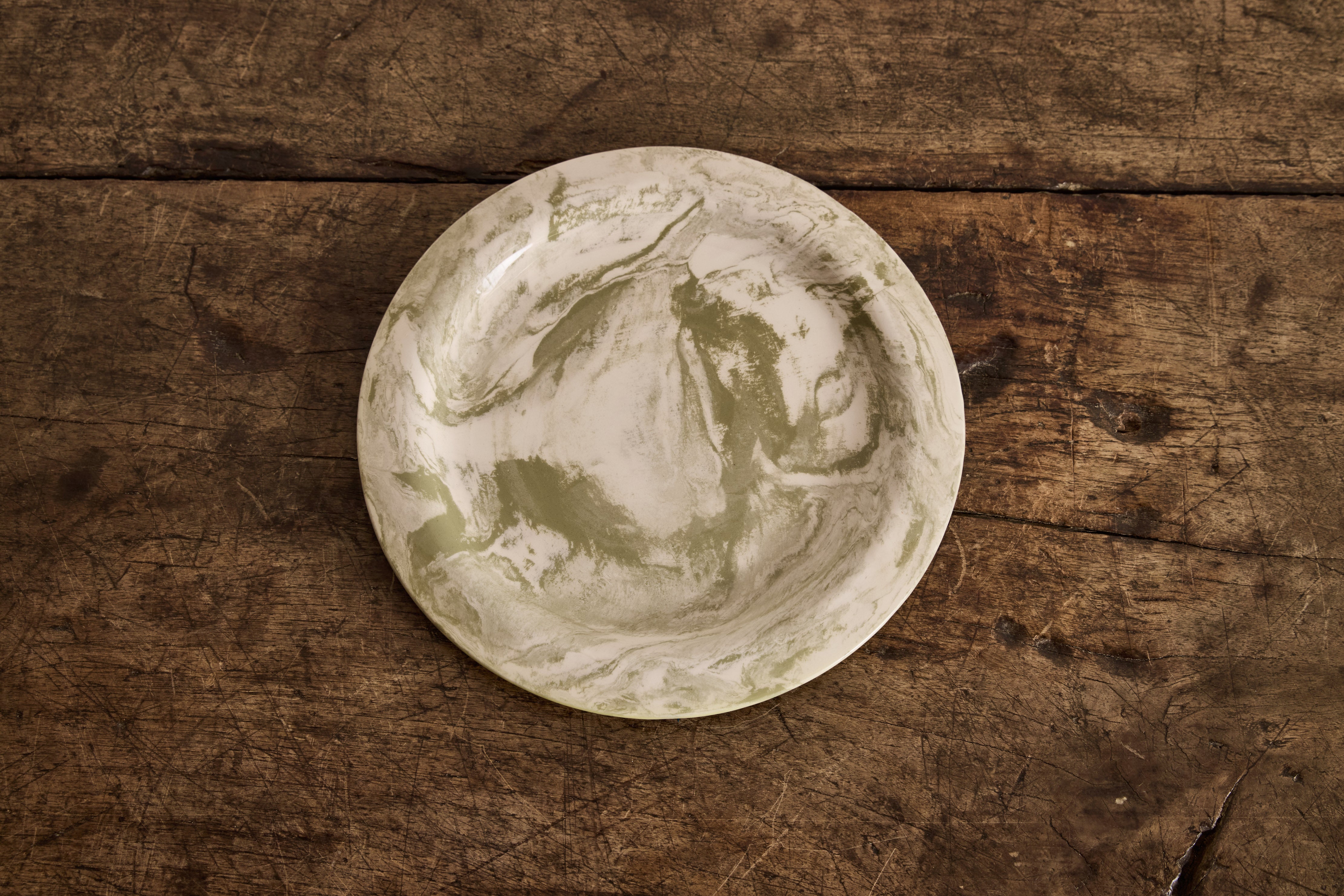 Vert Marbled Plate