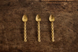 Brass Twisted Spoon
