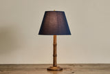 Bamboo Lamp Base, Dark Oak