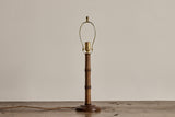 Bamboo Lamp Base, Dark Oak
