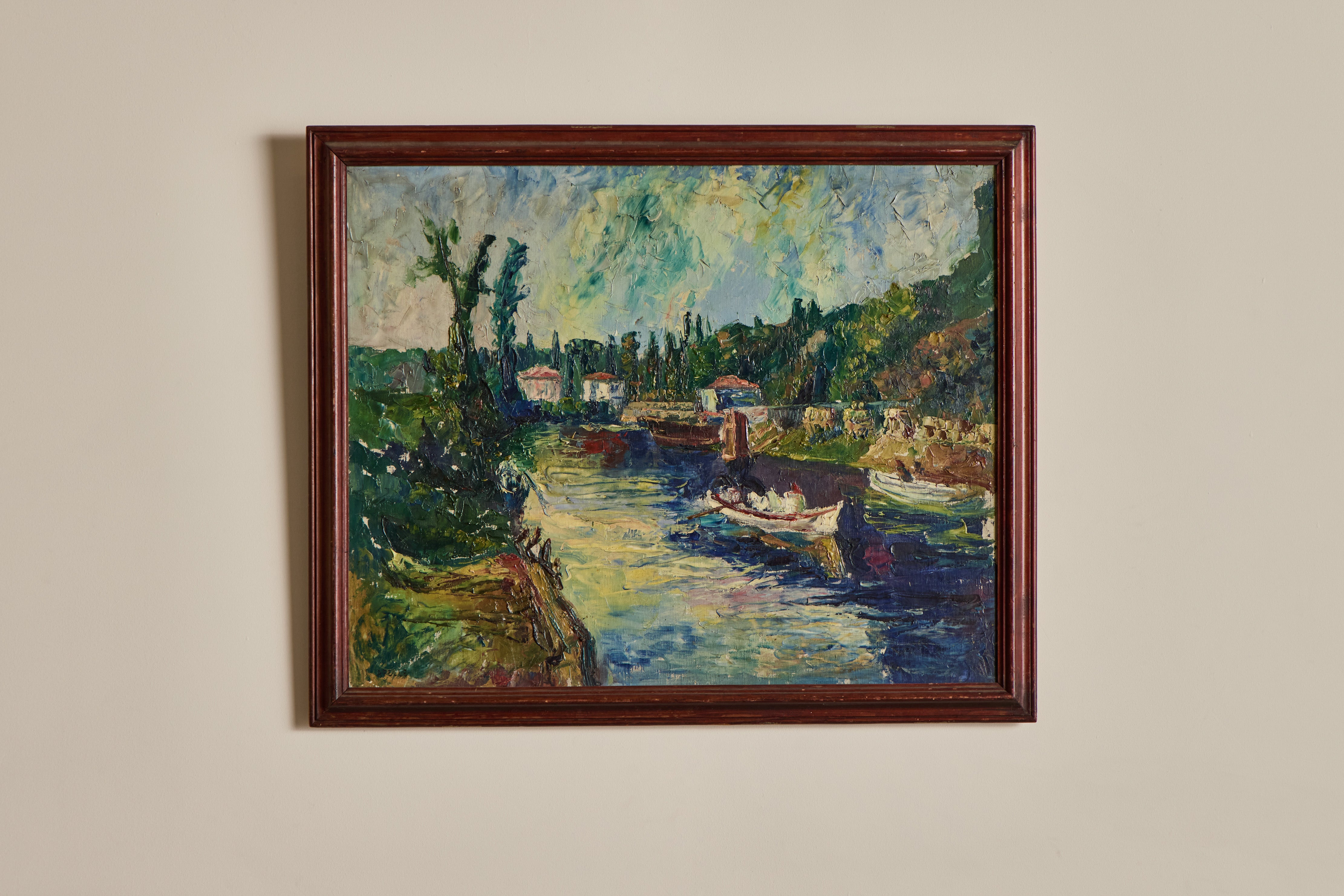 Impasto Impressionism Painting