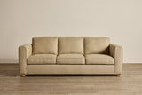 Shown in Customer's Own Material and Natural Oak, 84 In.