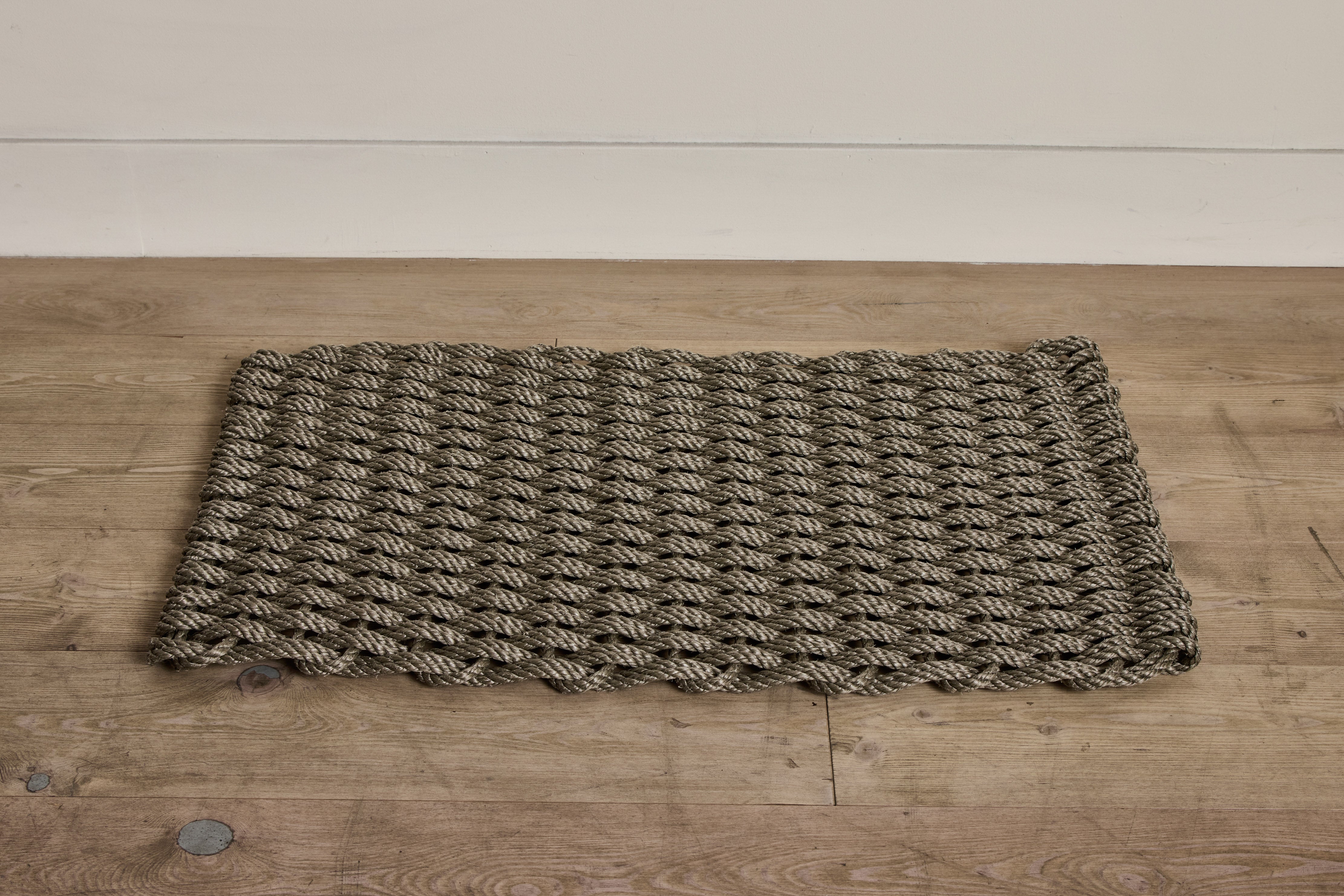 Woven Doormat in Slate