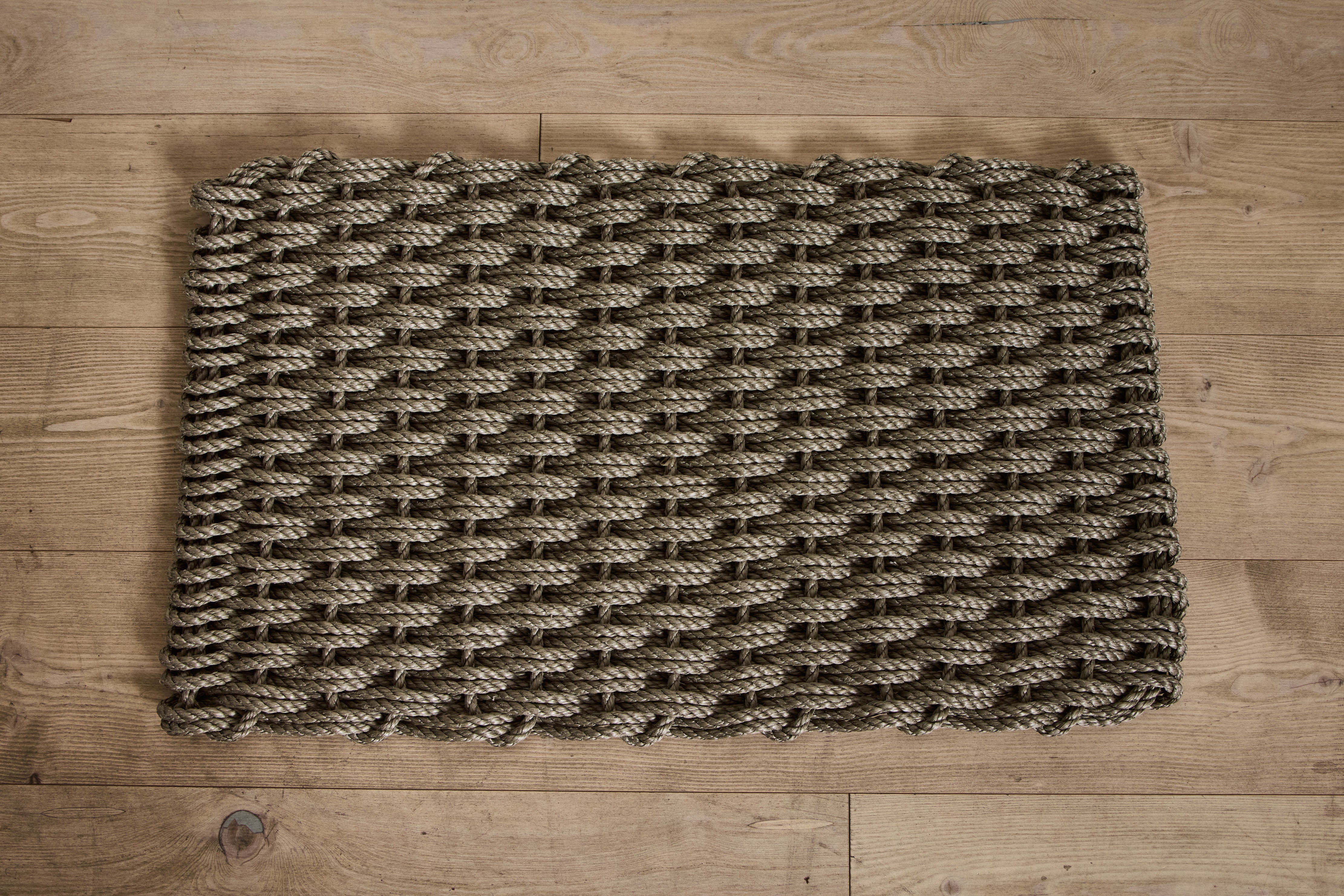 Woven Doormat in Slate