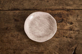 Pink Marbled Shallow Bowl