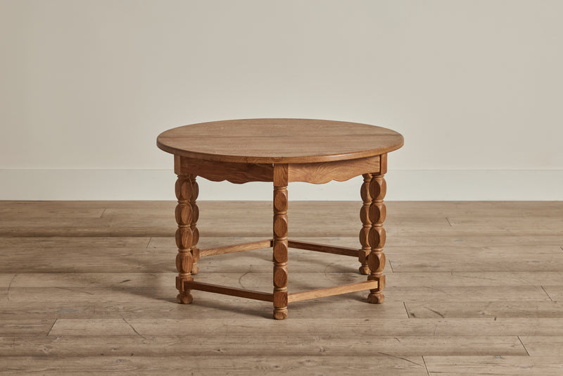 Carved Danish Side Table