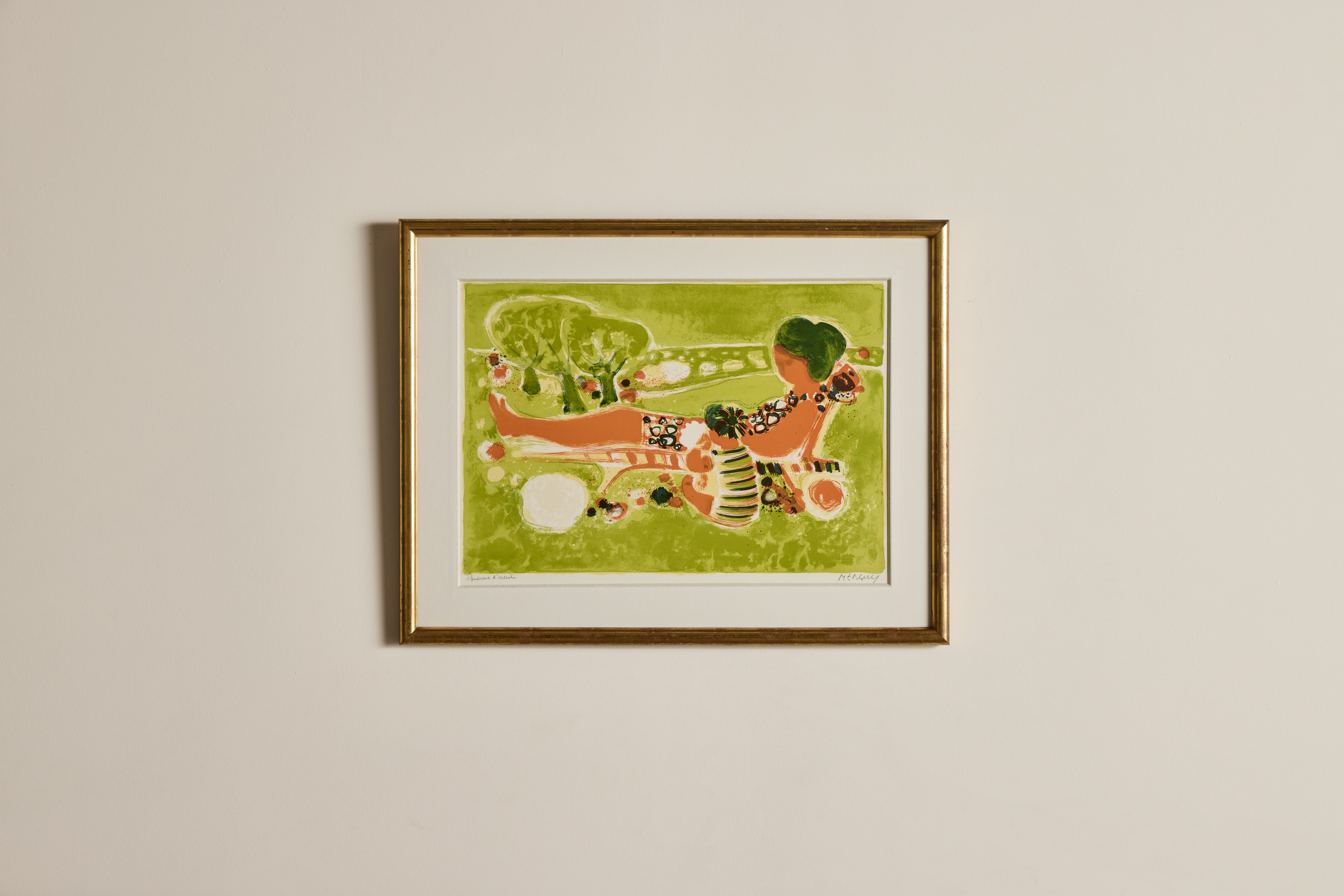 Frederic Menguy Lithograph