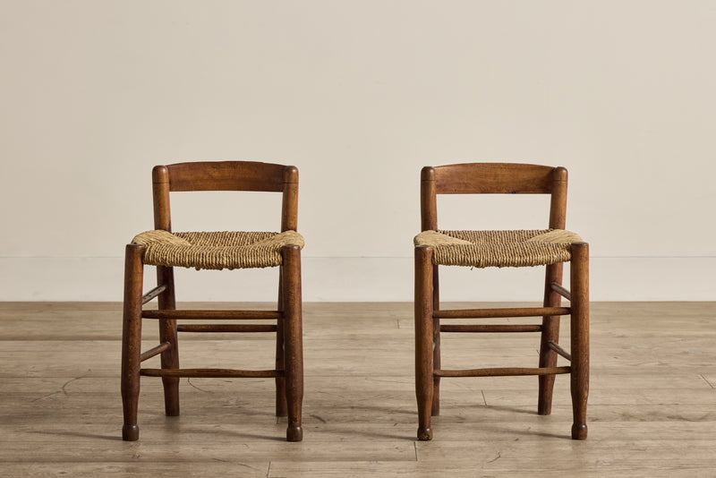 Pair of Petite Rush Chairs