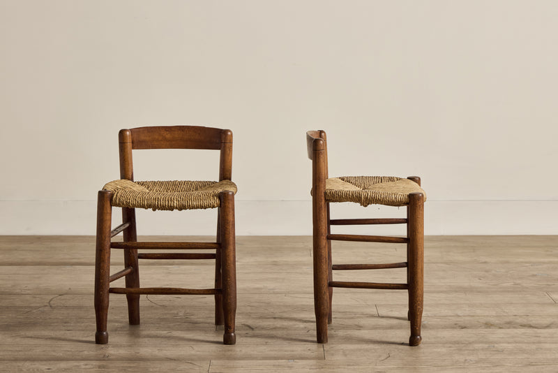 Pair of Petite Rush Chairs