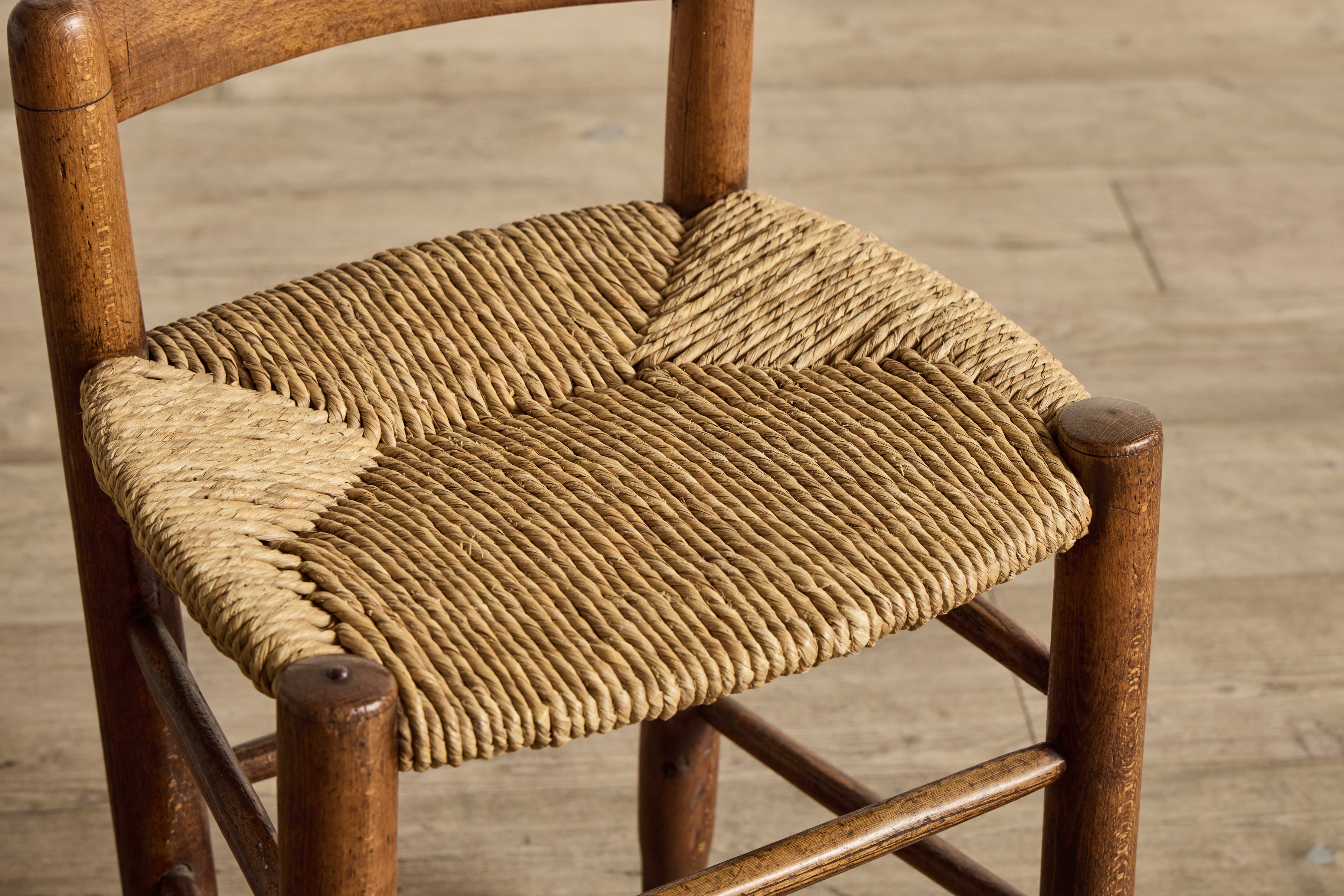 Pair of Petite Rush Chairs
